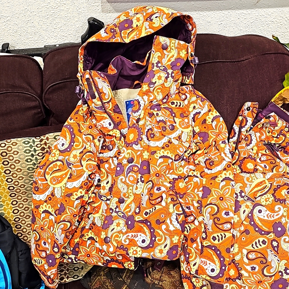 Burton matching ski snow jacket and pants